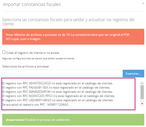 Soft Facturas® Cfdi 40 Actualizar Datos Del Cliente Con La Constancia Fiscal 9176